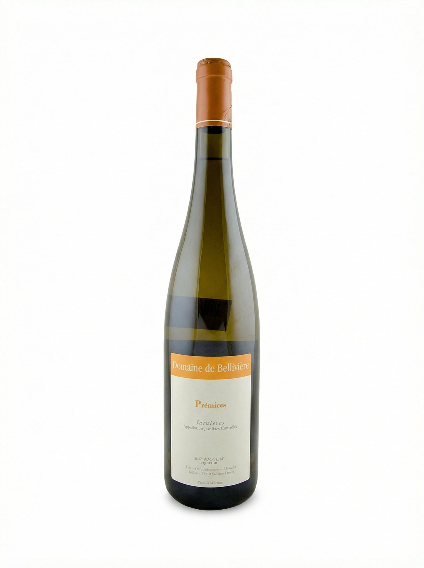 2023 Belliviere 'Premices' Jasnières Coteaux du Loir Blanc