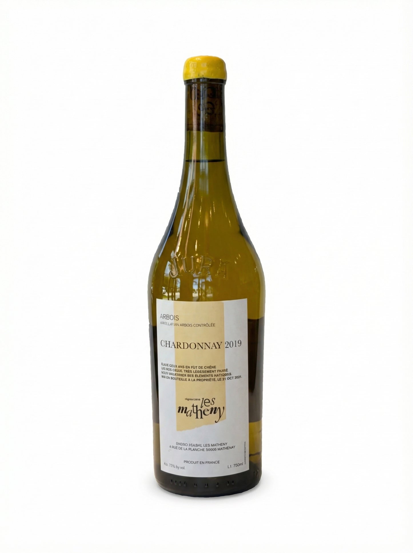 2019 Vignerons Les Matheny Arbois Blanc Chardonnay