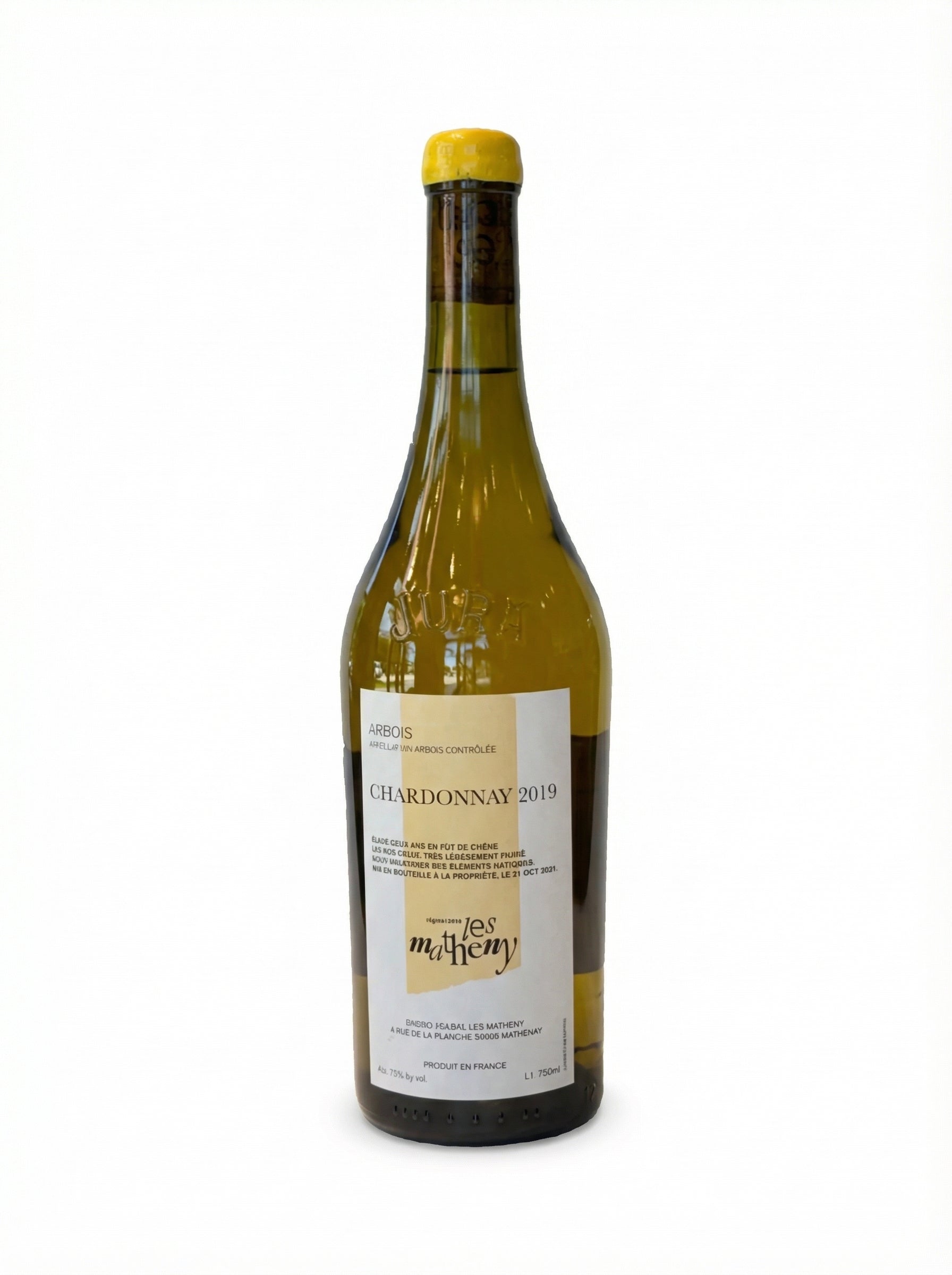 2019 Vignerons Les Matheny Arbois Blanc Chardonnay