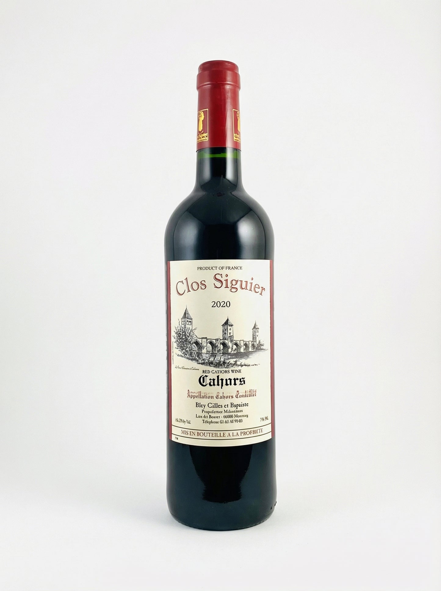 2020 Clos Siguier Cahors