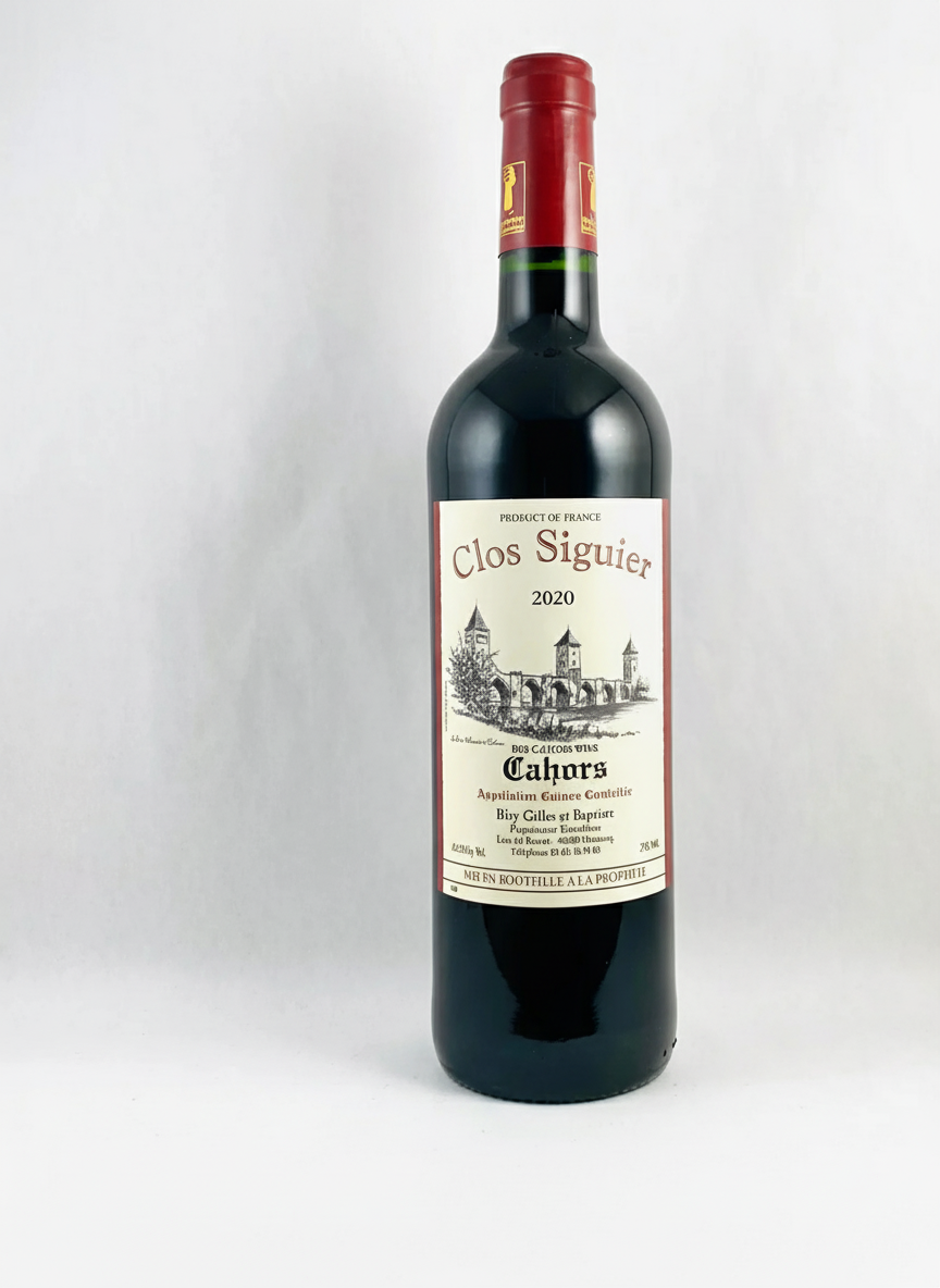2020 Clos Siguier Cahors