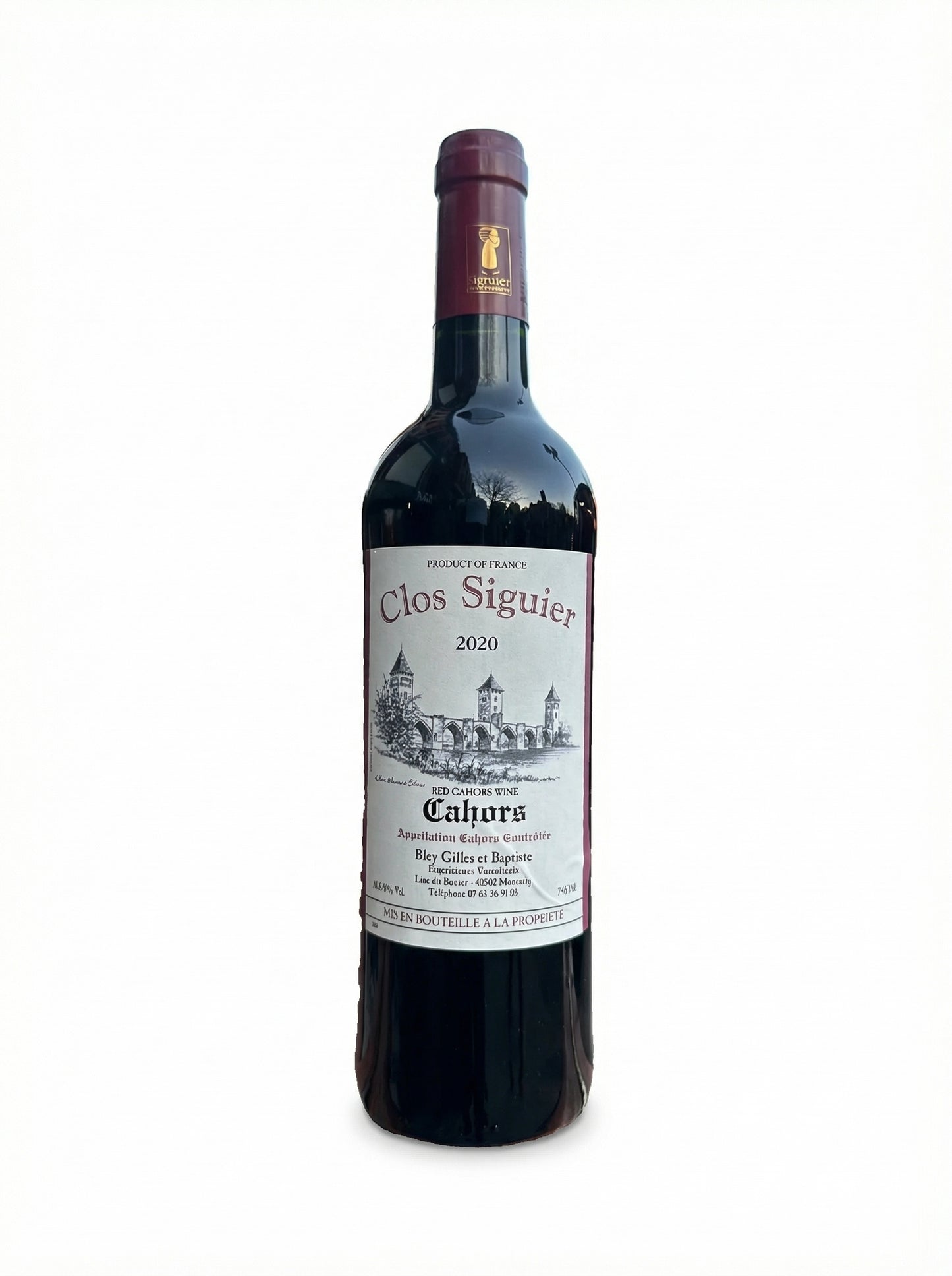 2020 Clos Siguier Les Camilles Cahors