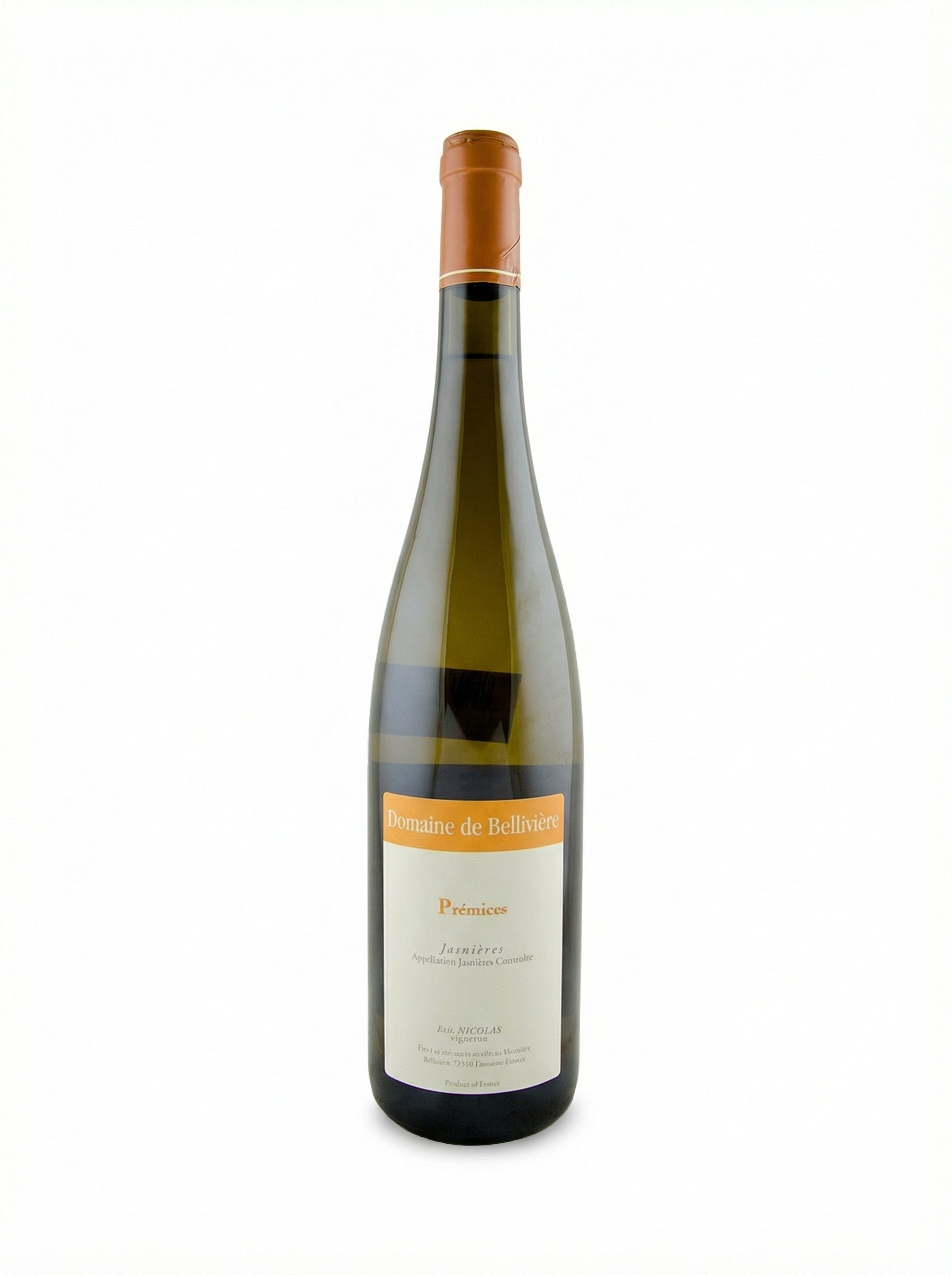 2023 Belliviere 'Premices' Jasnières Coteaux du Loir Blanc