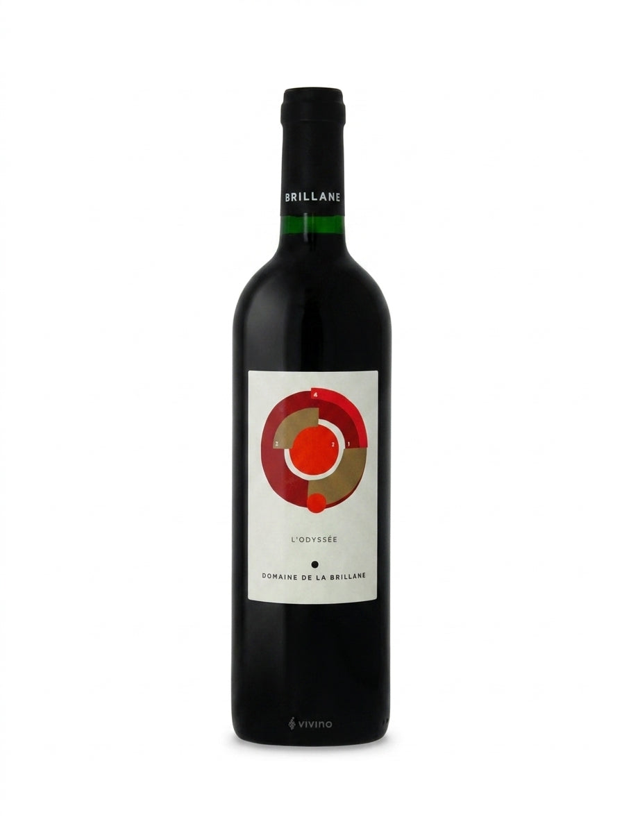 2025 La Brillane Mediteranee Rouge L'Odyssee Red Blend